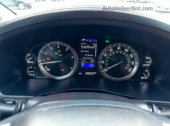 JTJHY7AX1J4261662 2018 LEXUS LX Черный 