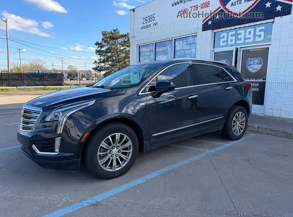 1GYKNDRS7KZ252343 2019 CADILLAC XT5 Серый 
