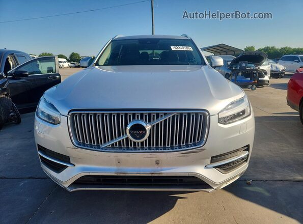 YV4A22PL8J1199706 2018 VOLVO XC90 Silver Հետևի տեսք
