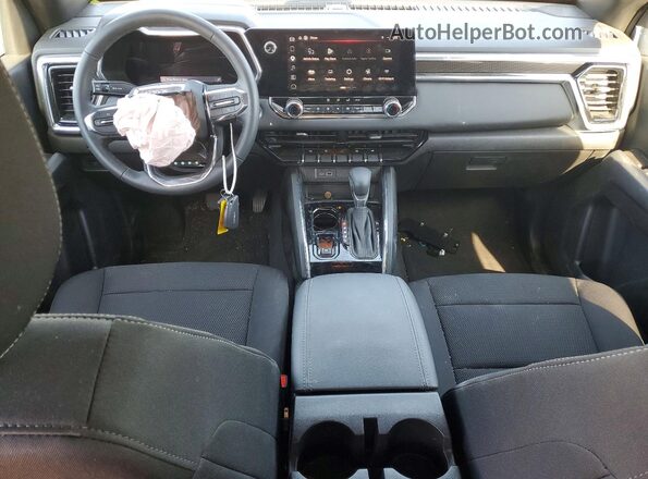1GTP1BEK6S1173116 2025 GMC CANYON Silver Widok zestawu wskaźników