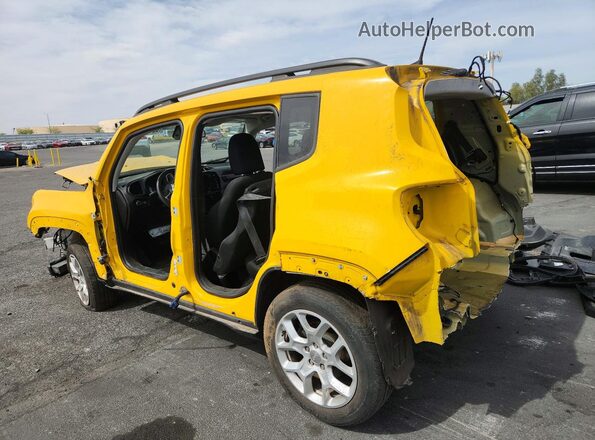 ZACCJABB3JPH84216 2018 JEEP RENEGADE Yellow Trasero derecho