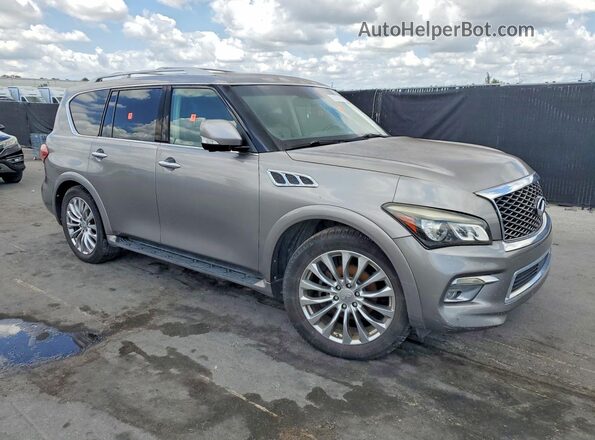 JN8AZ2NE2H9154554 2017 INFINITI QX80 Gray 