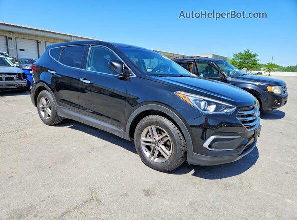 5NMZT3LB9JH091039 2018 HYUNDAI SANTA Black 