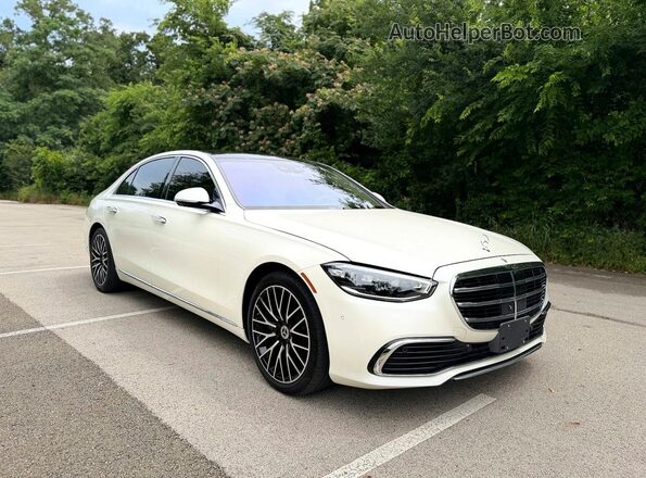 W1K6G7GB6MA045696 2021 MERCEDES-BENZ S White 
