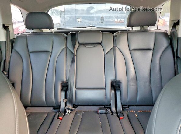 WA1VXAF76LD001088 2020 AUDI Q7 Белый Вид задней части салона