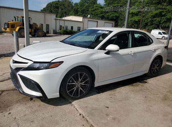 4T1G11AK1MU612669 2021 TOYOTA CAMRY White 