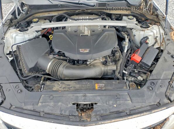 1G6DY5R6XP0860614 2023 CADILLAC CT5 White Vista del compartimento del motor