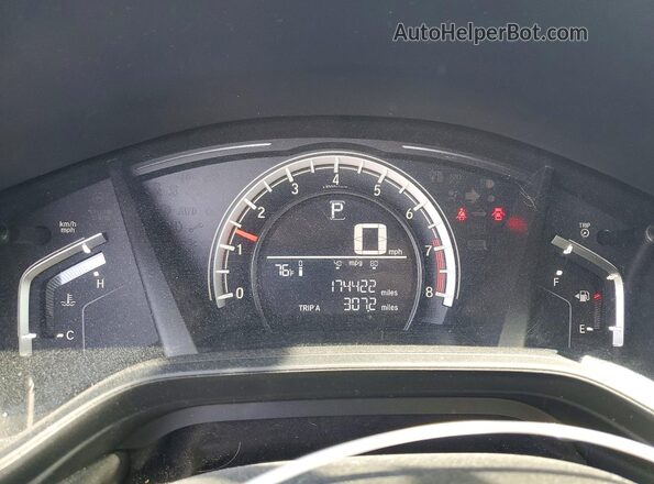 2HKRW6H32KH200794 2019 HONDA CR-V Бордовый 