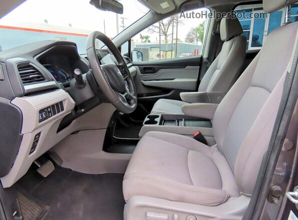 5FNRL6H53PB054759 2023 HONDA ODYSSEY Серый Вид задних сидений