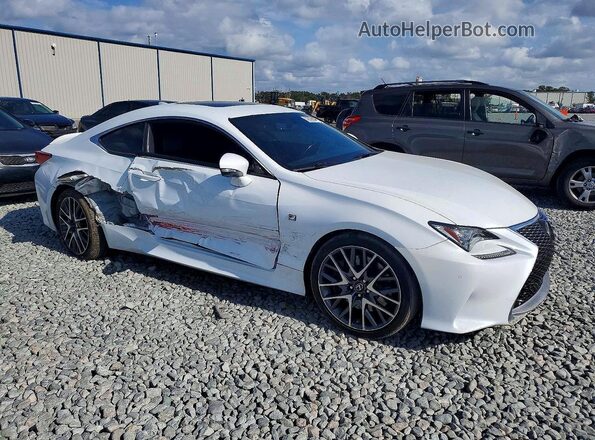 JTHHA5BC3H5005131 2017 LEXUS RC White Вид спереду