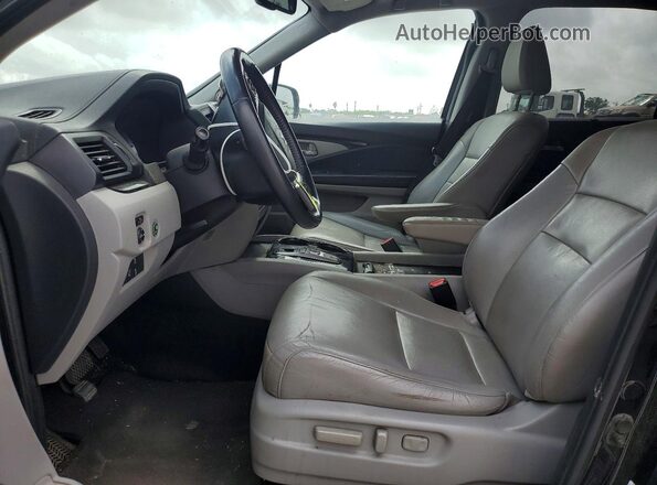 5FNYF6H99GB115148 2016 HONDA PILOT Black Вид салону спереду