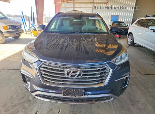 KM8SM4HF3HU191300 2017 HYUNDAI SANTA FE Gray 
