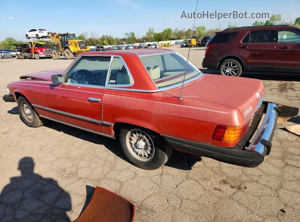 10704412048647 1978 MERCEDES-BENZ 450 Red Tył prawy