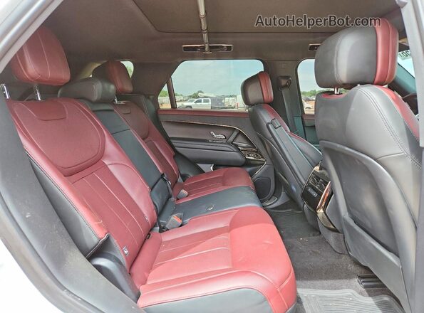 SAL1L9FU6PA125169 2023 LAND ROVER RANGE White Widok komory silnika