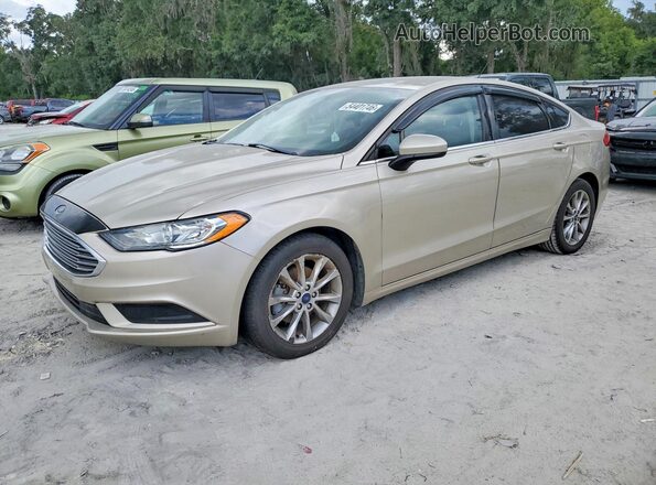 3FA6P0HD8HR290373 2017 FORD FUSION Gold 