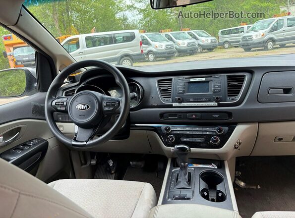 KNDMA5C16G6114169 2016 KIA SEDONA Gray 