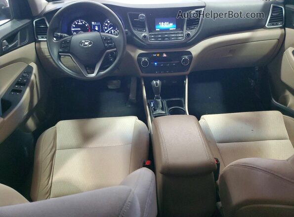 KM8J3CA49HU504495 2017 HYUNDAI TUCSON Red 