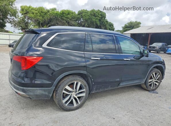 5FNYF6H99GB115148 2016 HONDA PILOT Black Задня права чверть