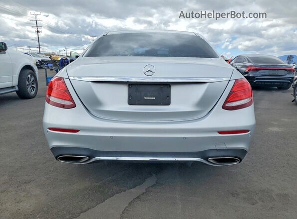 WDDZF4JB7JA431563 2018 MERCEDES-BENZ E Silver 