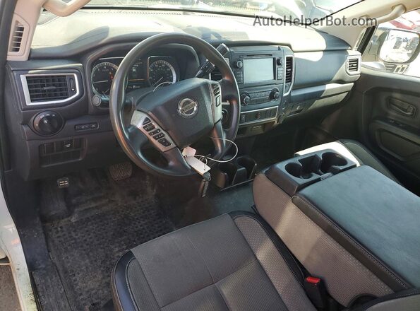1N6AA1R70KN521908 2019 NISSAN TITAN White Սարքավորումների վահանակի տեսք