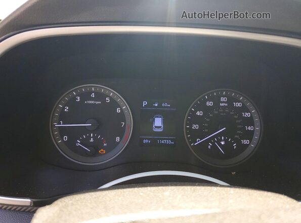 KM8J2CA46LU204201 2020 HYUNDAI TUCSON Black Հետևի նստատեղերի տեսք