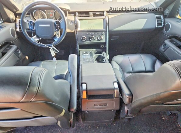 SALRG2RV8L2423150 2020 LAND ROVER DISCOVERY Black Widok zestawu wskaźników
