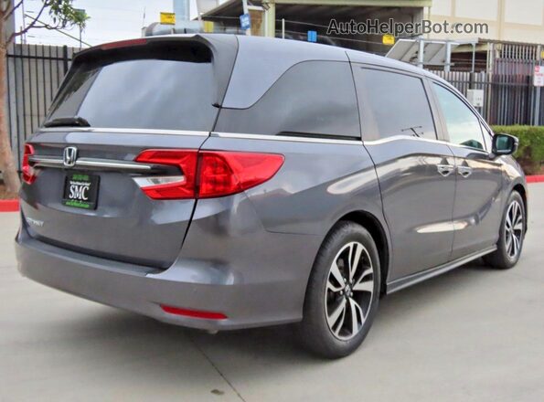 5FNRL6H53PB054759 2023 HONDA ODYSSEY Серый Передняя правая четверть
