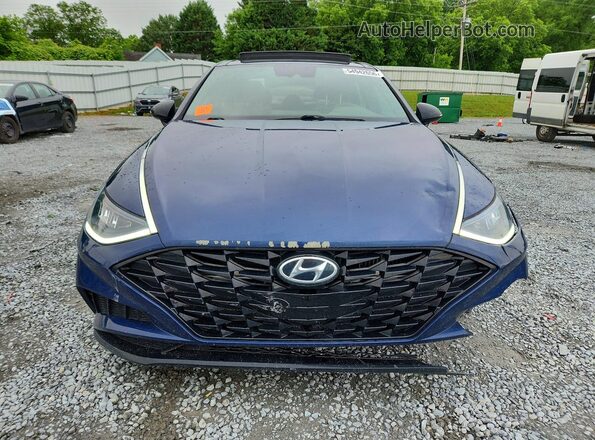 5NPEJ4J28NH133349 2022 HYUNDAI SONATA Blue 
