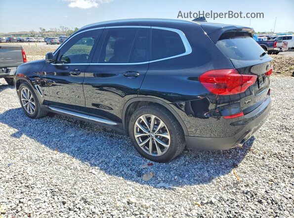 5UXTR7C59KLF34684 2019 BMW X3 Black Rear right