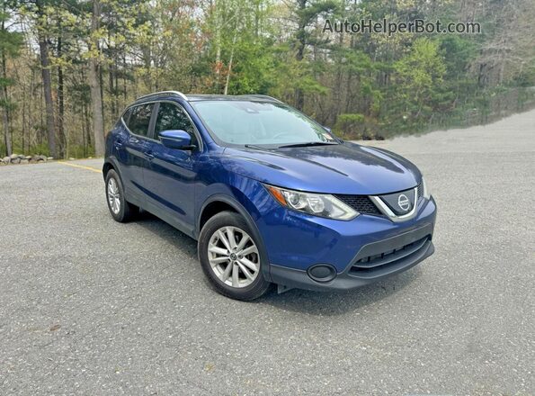 JN1BJ1CR7KW319243 2019 NISSAN ROGUE Синий 