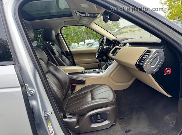 SALWR2FK1HA128878 2017 LAND ROVER RANGE ROVER Silver Widok zestawu wskaźników