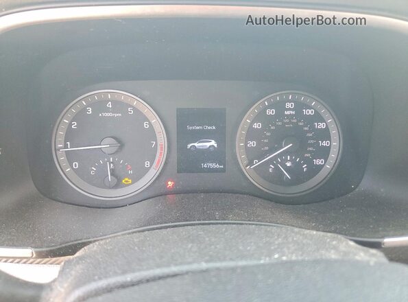 KM8J23A43KU918351 2019 HYUNDAI TUCSON Gray 