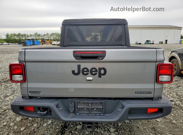 1C6HJTAG8LL147237 2020 JEEP GLADIATOR Silver Vista interior delantera