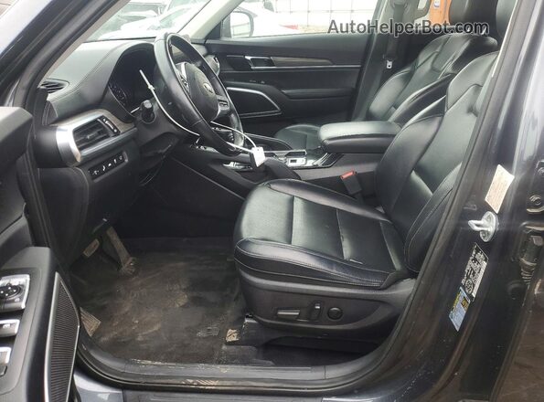 5XYP3DHC3LG013755 2020 KIA TELLURIDE Черный Вид панели приборов