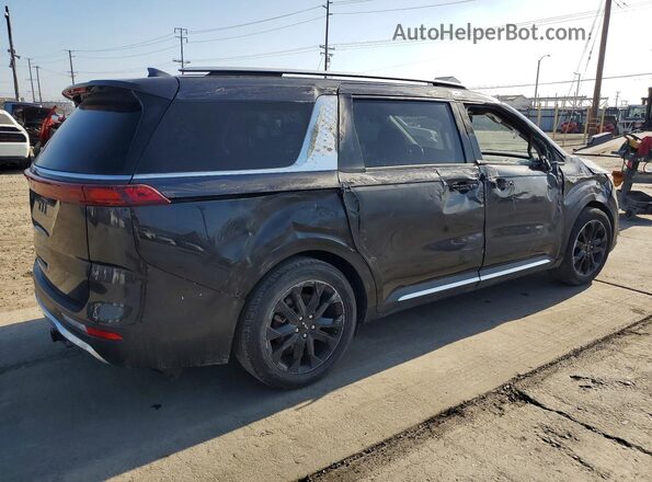 KNDNE5H32N6084863 2022 KIA CARNIVAL Серый Передняя правая четверть