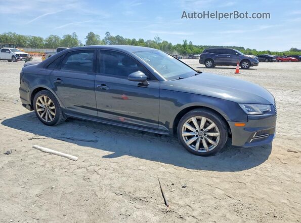 WAUKMAF4XJN018469 2018 AUDI A4 Black Widok z przodu
