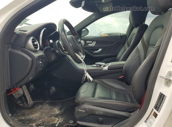 55SWF6EB0GU132868 2016 MERCEDES-BENZ C White Вид панелі приладів
