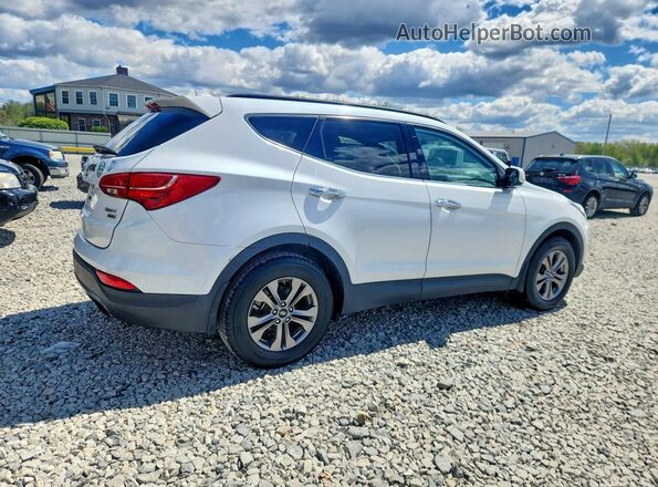 5XYZUDLB7GG343263 2016 HYUNDAI SANTA White Front right