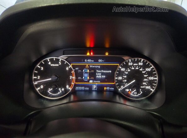1N4BL4BV7LC145416 2020 NISSAN ALTIMA Black უკანა სავარძლების ხედი