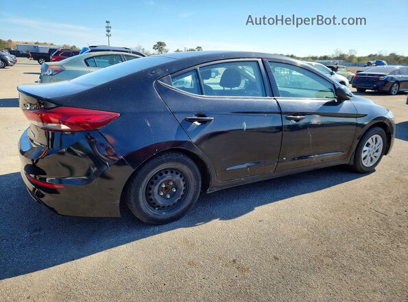 5NPD74LF6JH234670 2018 HYUNDAI ELANTRA Black Tył prawy