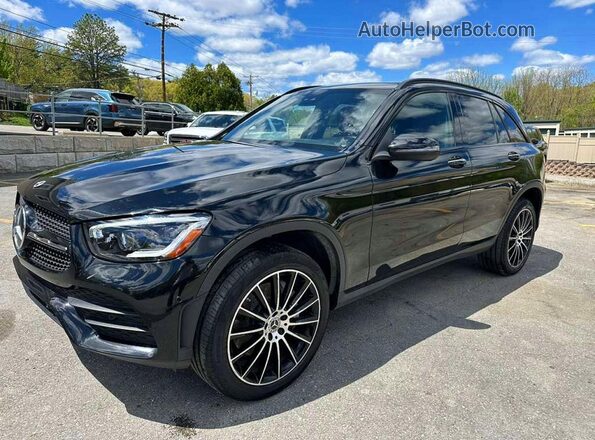 W1N0G8DB8NV351733 2022 MERCEDES-BENZ GLC-CLASS Black Հետևի ձախ