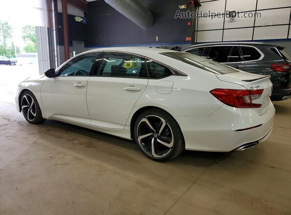 1HGCV1F36NA091381 2022 HONDA ACCORD White უკანა მარცხენა