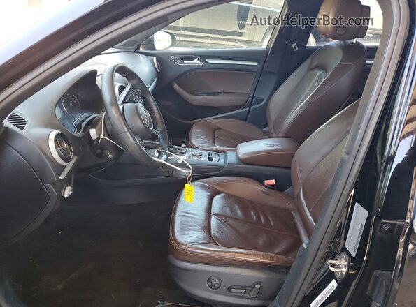 WAUB8GFF7H1031920 2017 AUDI A3 Black Widok deski rozdzielczej
