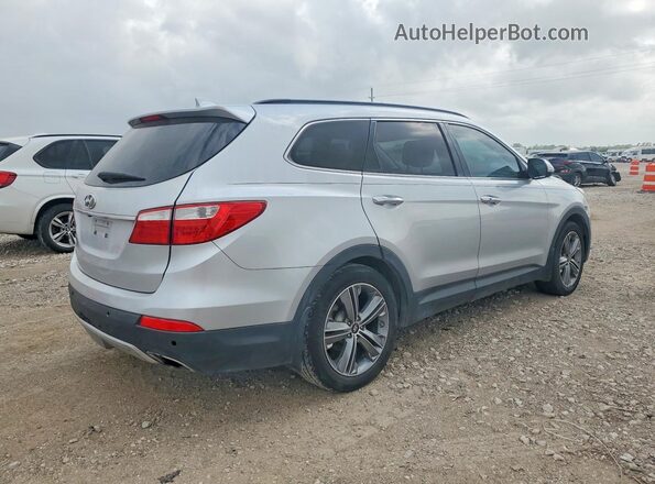 KM8SR4HF5GU156869 2016 HYUNDAI SANTA Silver 