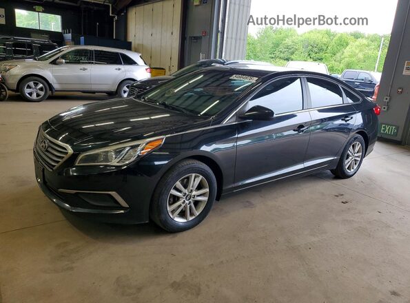 5NPE24AF0HH535497 2017 HYUNDAI SONATA Black 