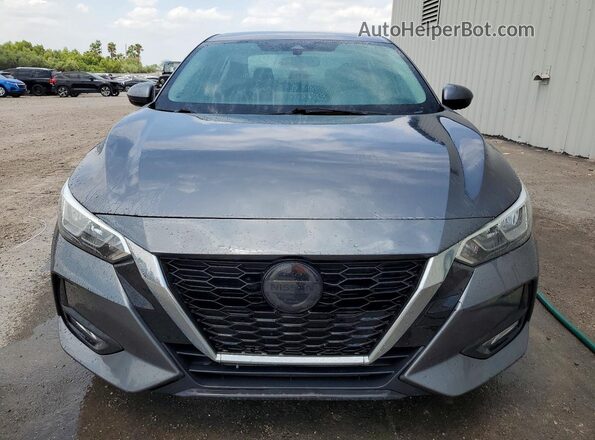 3N1AB8CV9MY220966 2021 NISSAN SENTRA Gray 
