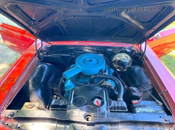 237677B123751 1967 PONTIAC LEMANS Красный 