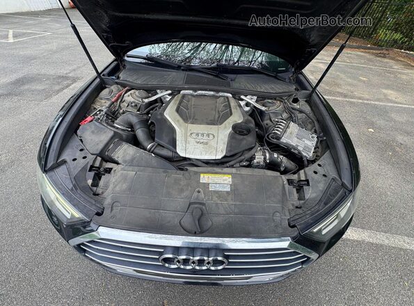 WAUL2AF2XKN114306 2019 AUDI A6 Black Առջևի վահանակի տեսք