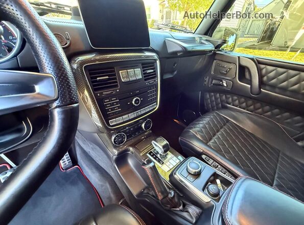 WDCYC7DF2HX272208 2017 MERCEDES-BENZ G-CLASS White Rear seats view