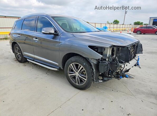 5N1DL0MN9HC555615 2017 INFINITI QX60 Gray 